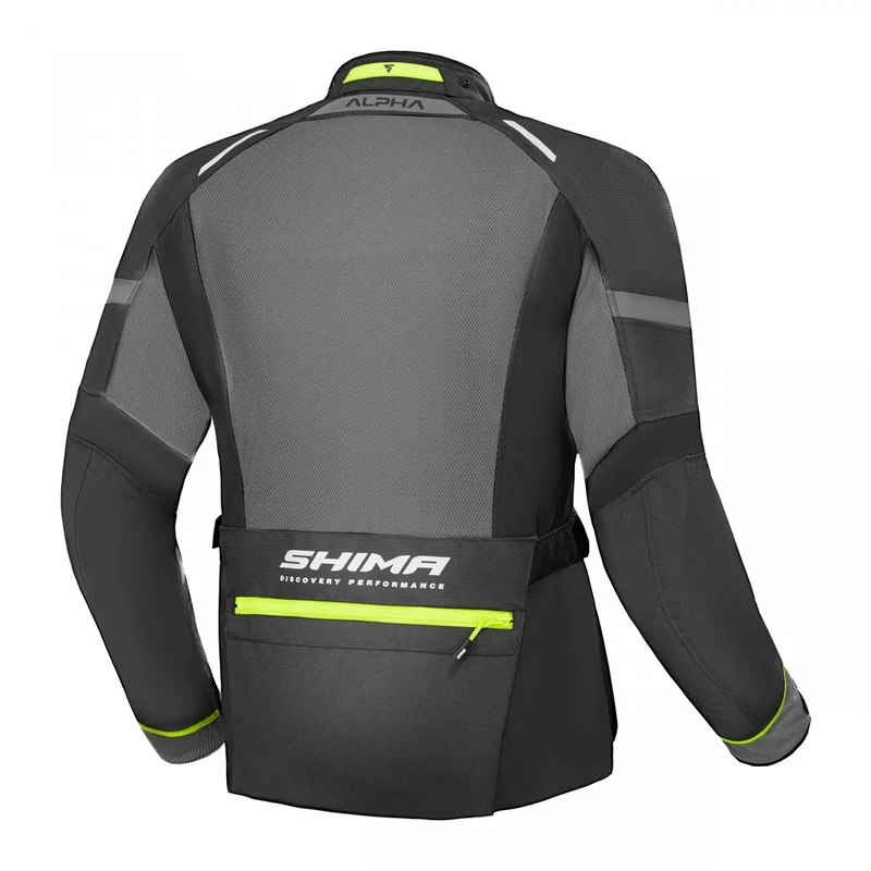 Motoristična jakna Shima Alpha fluo