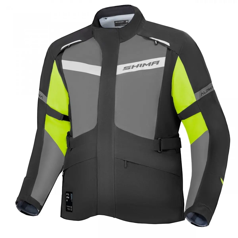 Motoristična jakna Shima Alpha fluo
