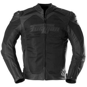 Furygan Speed Mesh 3 usnjena motoristična jakna črna