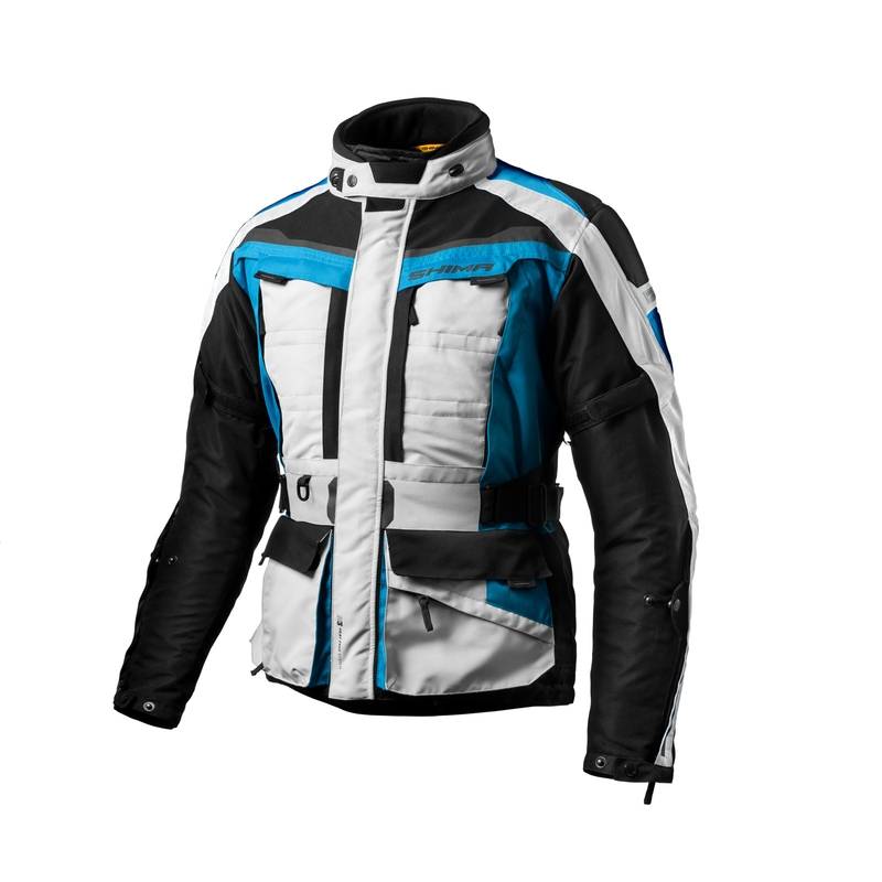 Shima Horizon Blue-Grey-Black motoristična jakna razprodaja