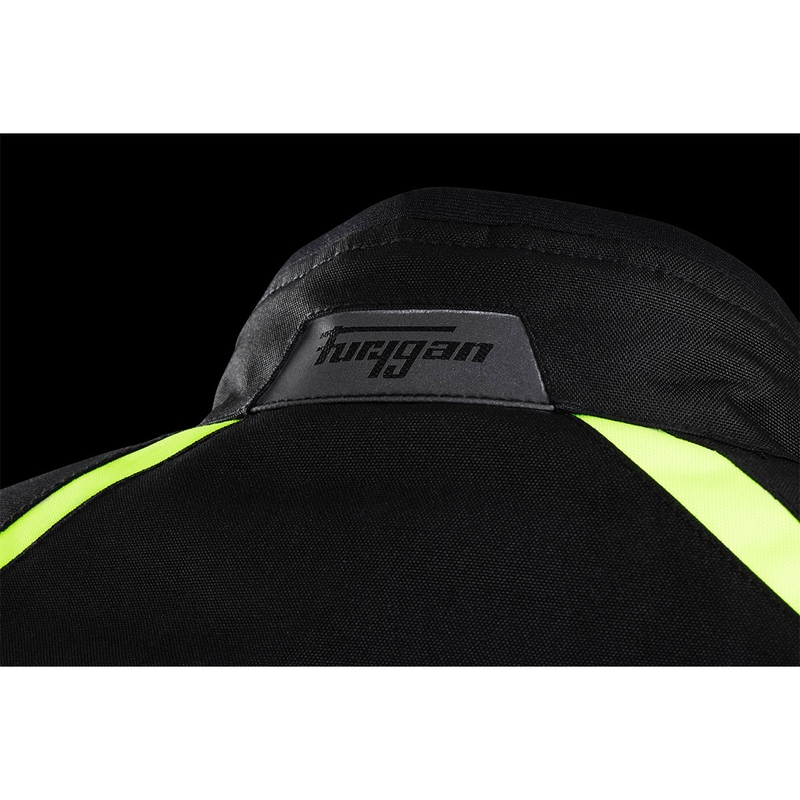 Furygan Yori motoristična jakna črno-bela-fluo rumena