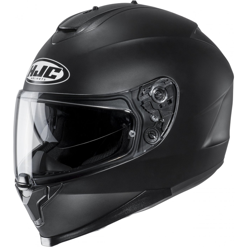 HJC C70N Solid Semi Flat Black Integral Motoristična čelada