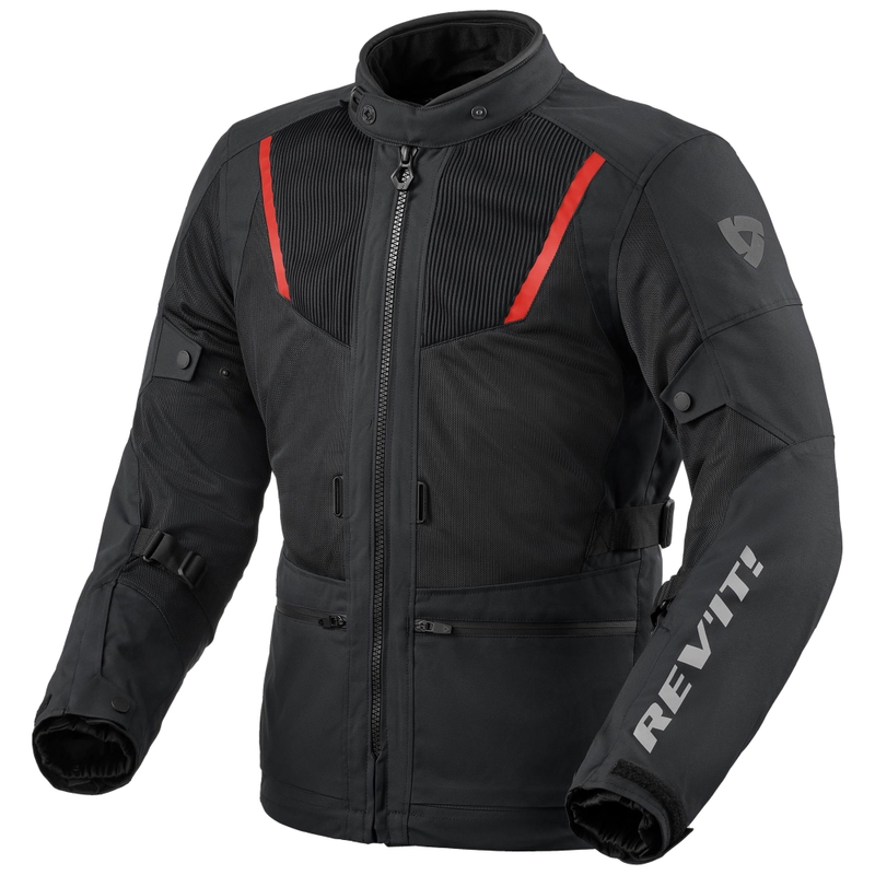 Motoristična jakna Revit Levante H2O temno siva