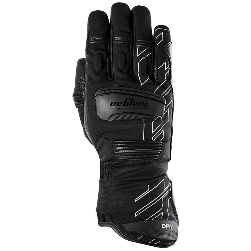 Furygan Starker D3O® PrimaLoft® 37.5® motoristične rokavice črno-bele