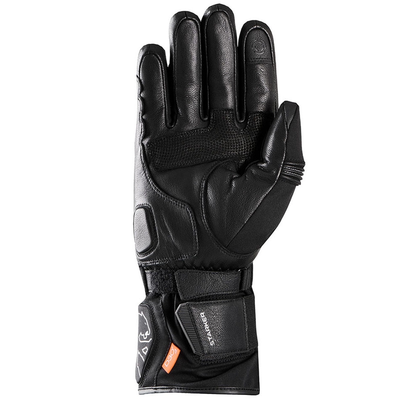 Furygan Starker D3O® PrimaLoft® 37.5® motoristične rokavice črno-bele