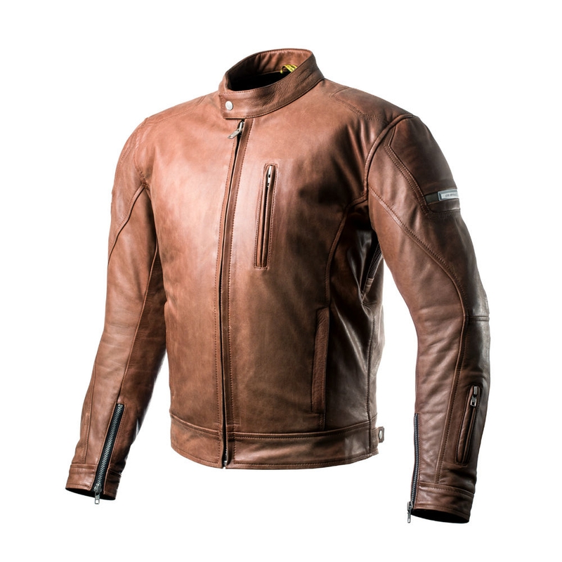 Moto jakna Shima Hunter+ rjava razprodajna razprodaja