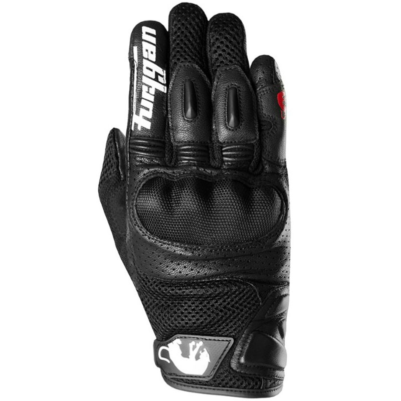 Ženske motoristične rokavice Furygan TD12 Lady Evo črne