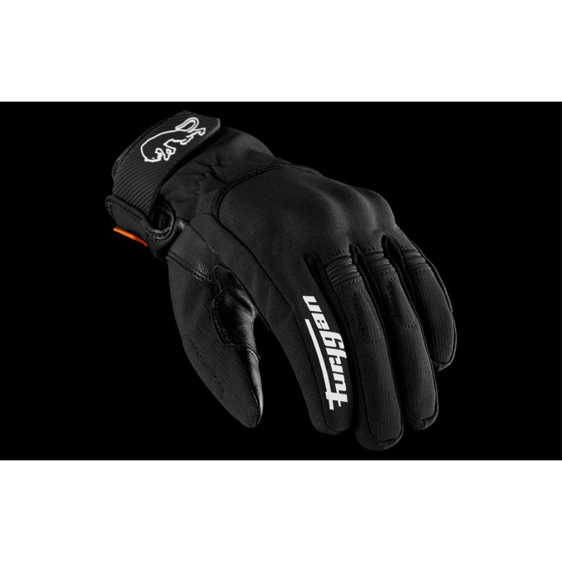 Ženske motoristične rokavice Furygan Jet Lady All Season D3O® Evo črno-bele