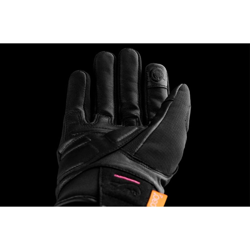 Ženske motoristične rokavice Furygan Jet Lady All Season D3O® Evo črno-roza