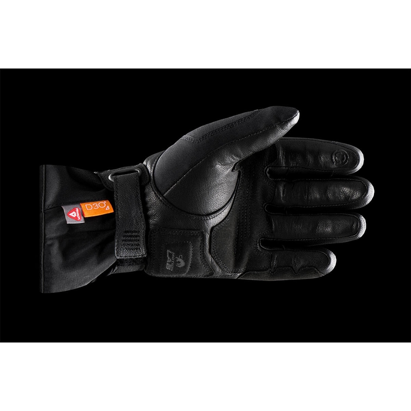 Furygan Oslo D3O® PrimaLoft® ženske ženske motoristične rokavice črne