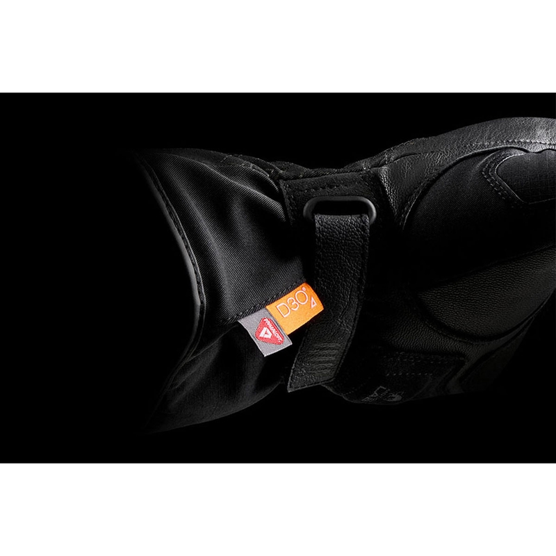 Furygan Oslo D3O® PrimaLoft® ženske ženske motoristične rokavice črne