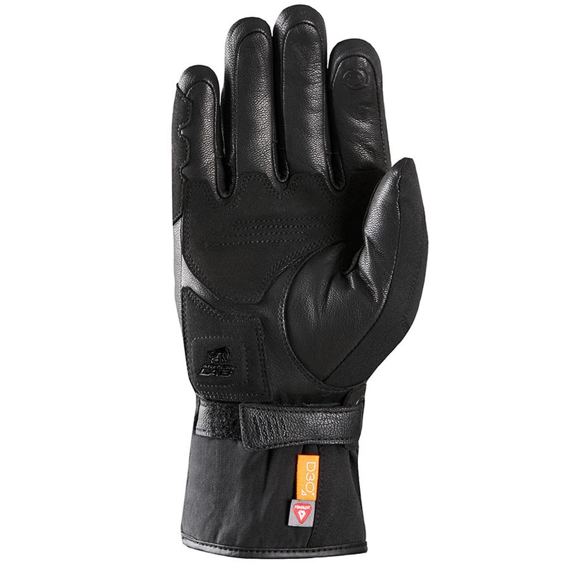Furygan Oslo D3O® PrimaLoft® ženske ženske motoristične rokavice črne