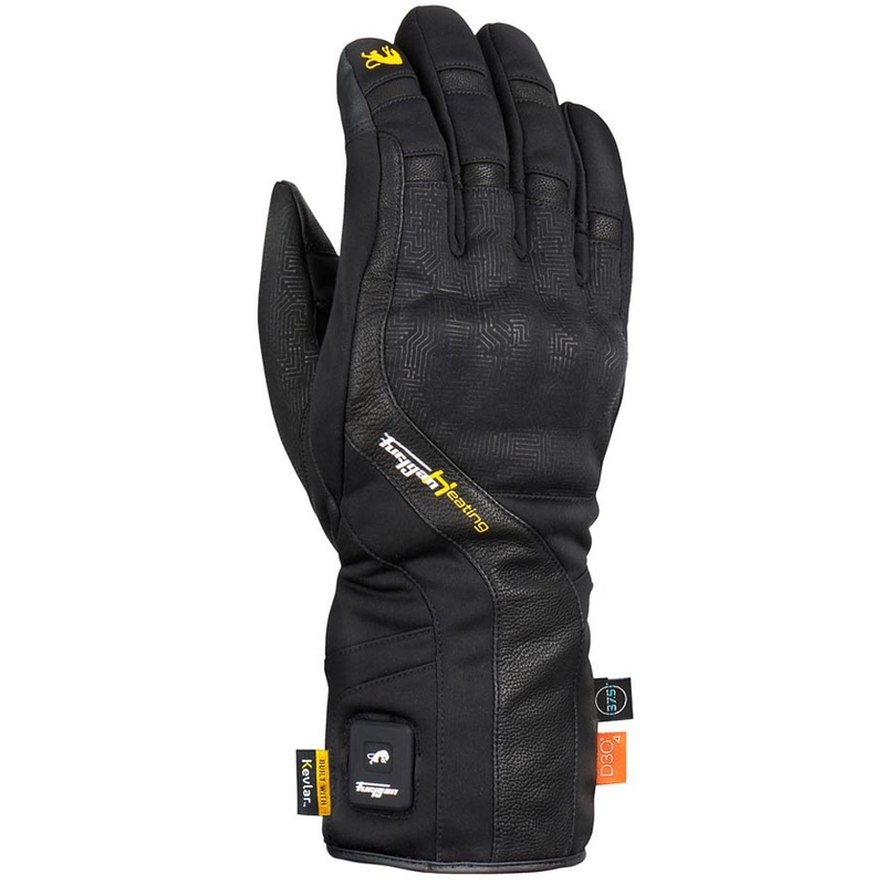 Moto rokavice Furygan Heat X Kevlar® črne barve