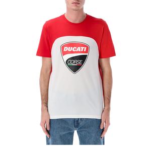 Ducati Badge T-shirt rdeče-bela