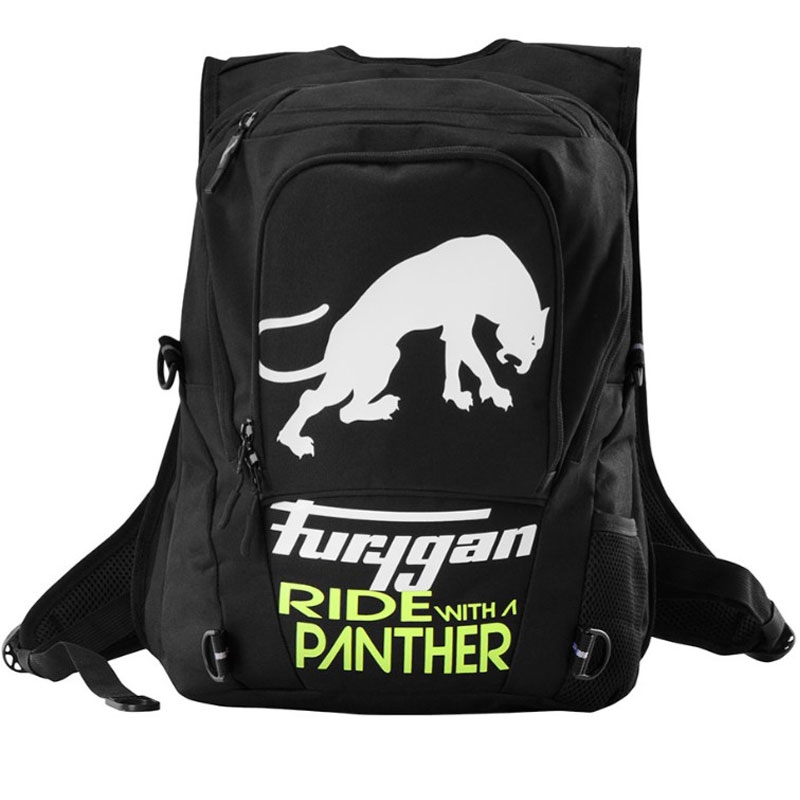 Furygan Thunder Evo 2 nahrbtnik črno-fluo rumen