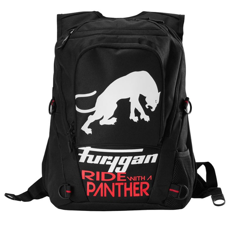 Furygan Thunder Evo 2 nahrbtnik črno-rdeč