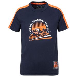 KTM Red Bull Racing Grid otroška majica modro-oranžna