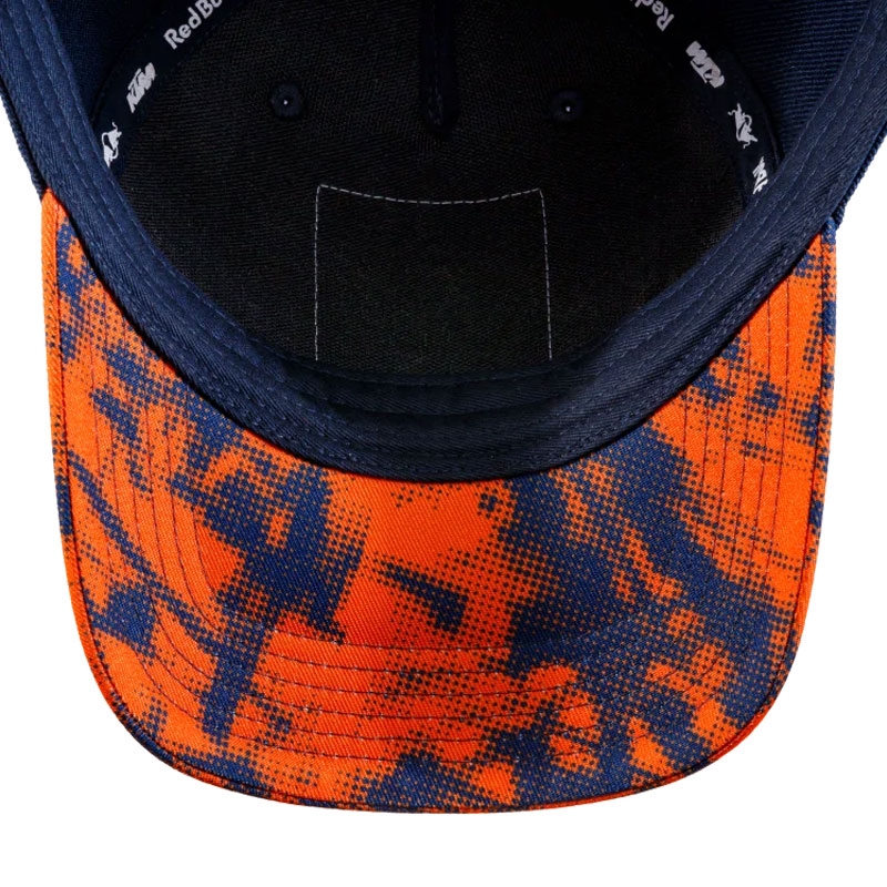 KTM Red Bull Racing Grid Cap modro-oranžna