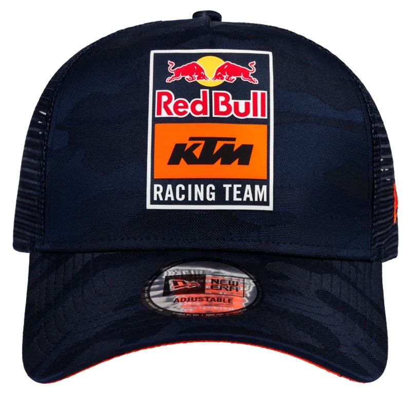 KTM Red Bull Racing Grid Trucker Cap modro-oranžna