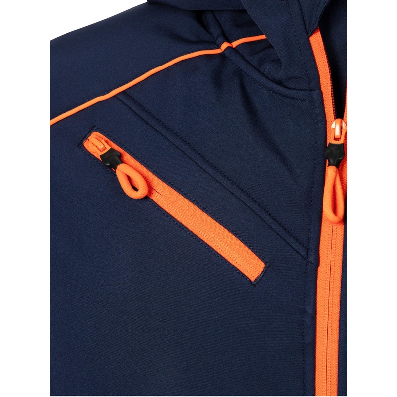 KTM Red Bull Racing Grid softshell jakna modro-oranžna