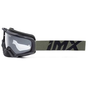 Motokros očala iMX Dust črno-bronasta s prozornim pleksi steklom