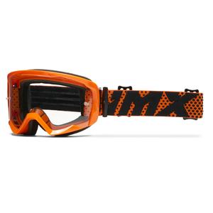 Oranžna motoristična očala iMX Endurance Flip s prozornim pleksi steklom