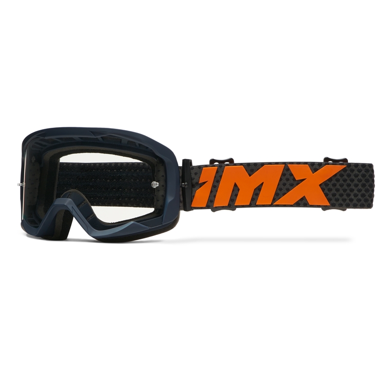 Motoristična očala iMX Endurance Flip modro-oranžna z iridijevim pleksi steklom
