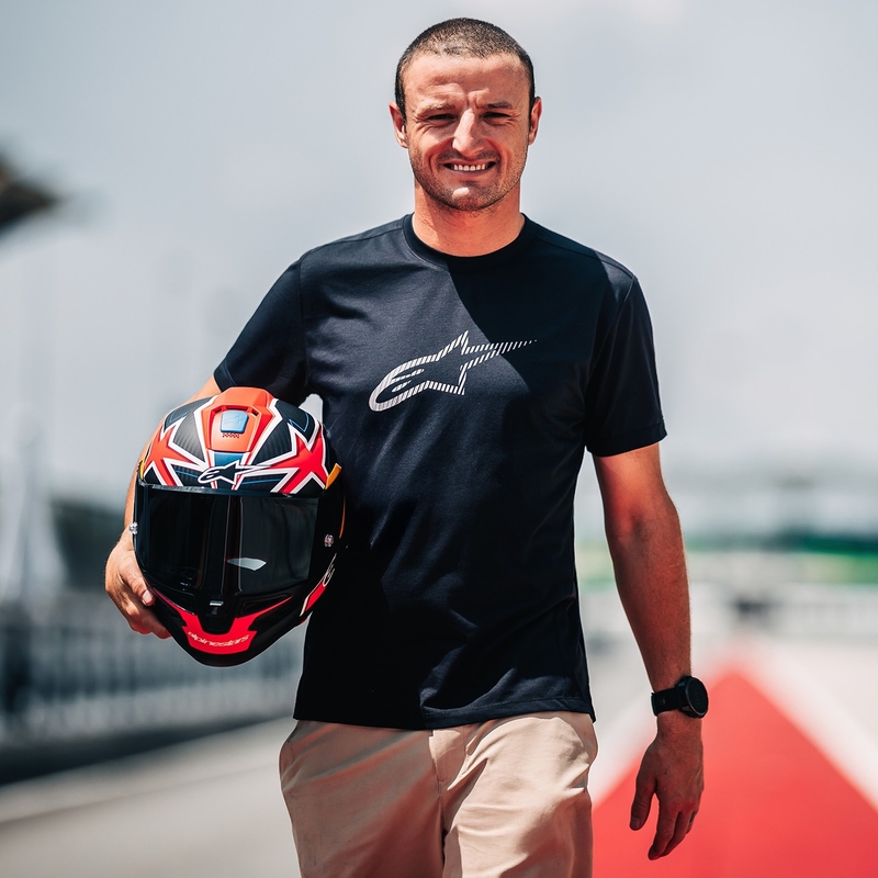 Alpinestars Supertech R10 Limited Edition Jack Miller Full Face Motoristična čelada Mat Carbon Red-Blue-Yellow-White