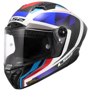 Celoobrazna motoristična čelada LS2 FF805 Thunder C GP Aero Raute modro-rdeča