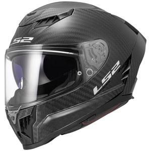 Celotna motoristična čelada LS2 FF807 Dragon Carbon mat črna