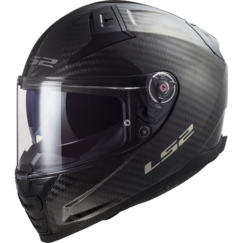 Celoobrazna motoristična čelada LS2 FF811 Vector II Carbon mat črna