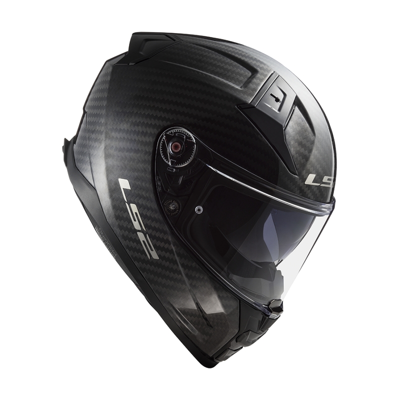 Celoobrazna motoristična čelada LS2 FF811 Vector II Carbon mat črna