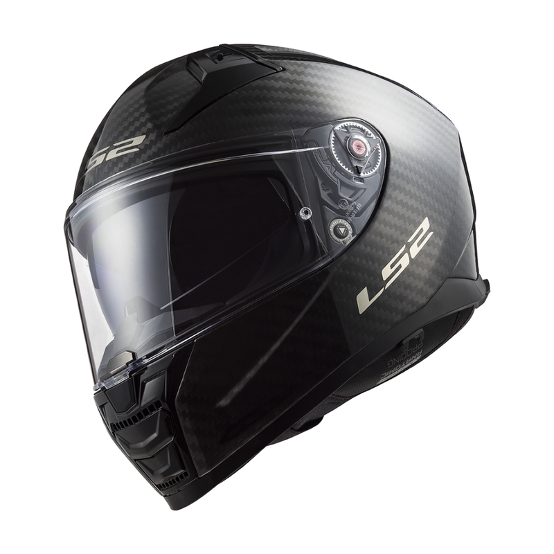 Celoobrazna motoristična čelada LS2 FF811 Vector II Carbon mat črna