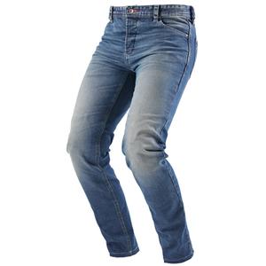 Ravne motoristične kavbojke Furygan D12 X Kevlar® Washed Light Blue