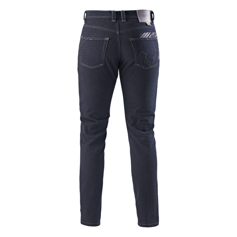 Temno modre motoristične kavbojke Furygan Tyron X Kevlar® Slim