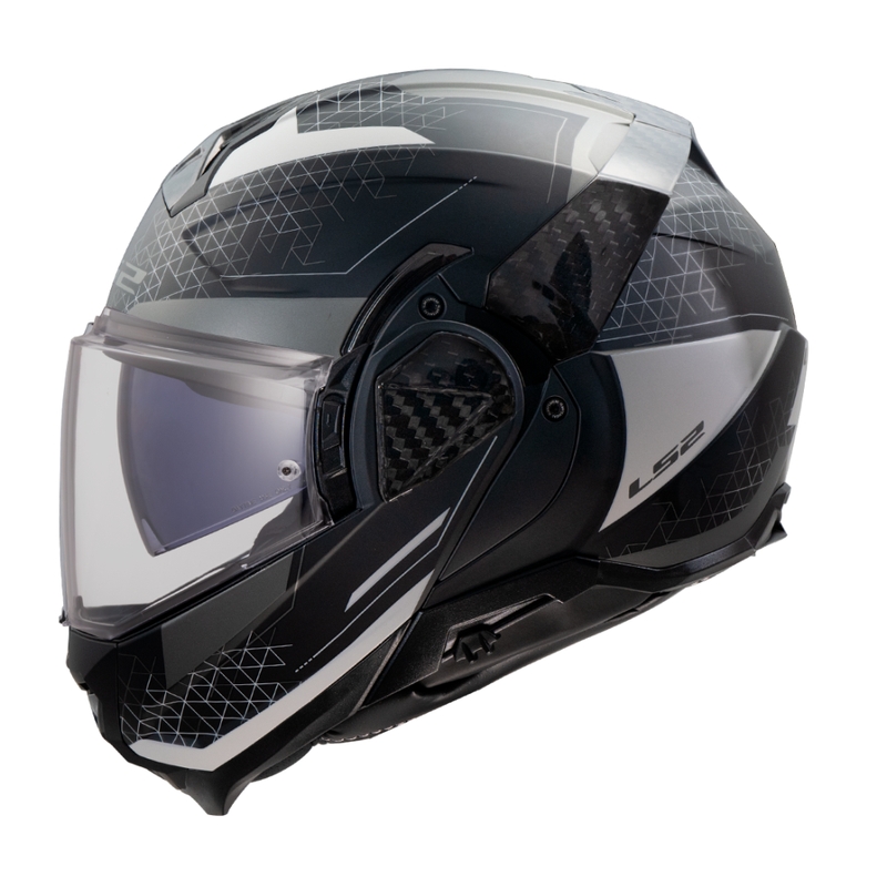Motoristična čelada na preklop LS2 FF910 Advant II Astral mat siva