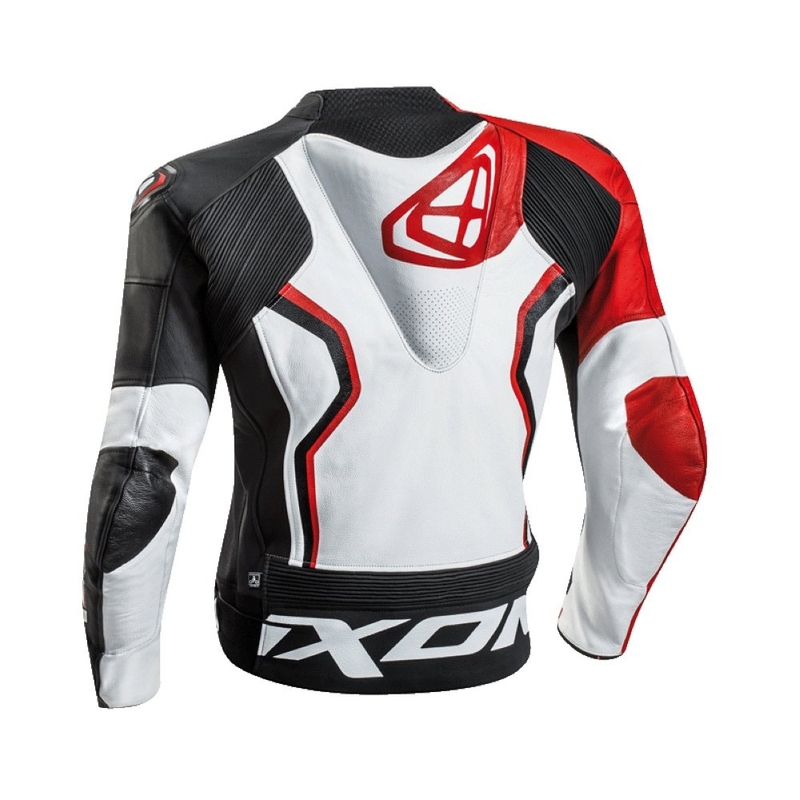 Motoristična jakna IXON Falcon white-red-black razprodaja