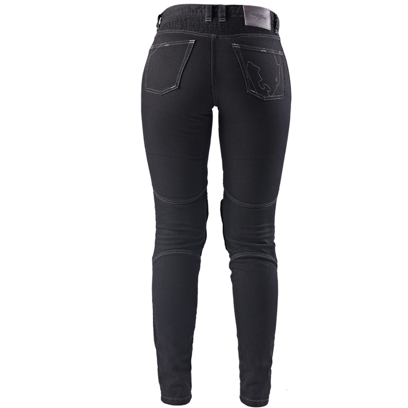 Ženske motoristične kavbojke Furygan Purdey Evo Slim črne