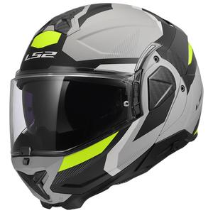 Motoristična čelada na preklop LS2 FF910 Advant II Triple svetlo siva