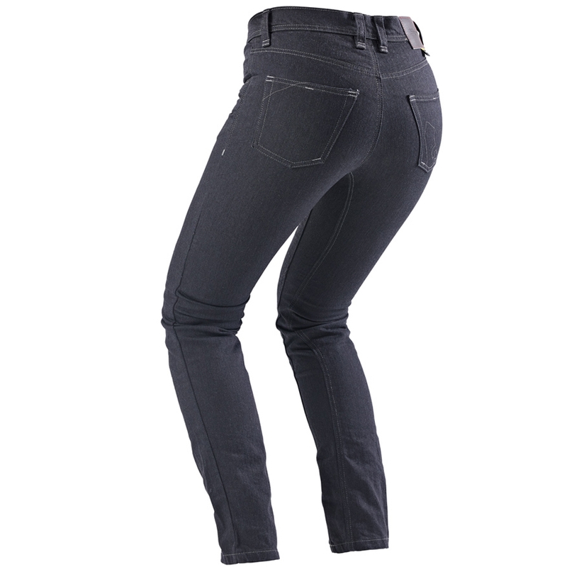 Ženske motoristične kavbojke Furygan Nikita X Kevlar® Mom Fit temno sive