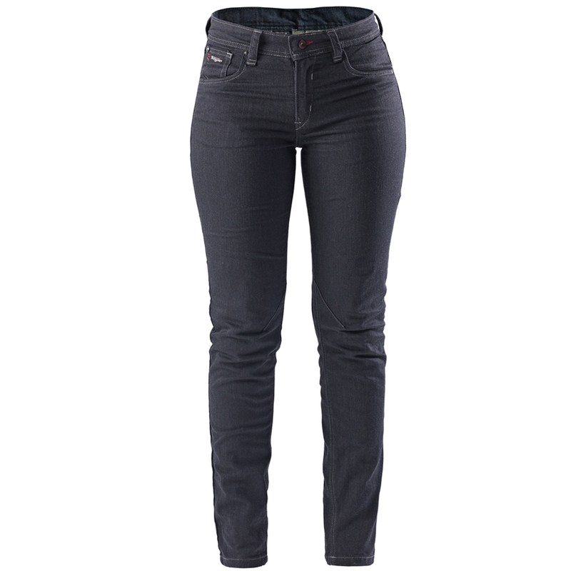 Ženske motoristične kavbojke Furygan Nikita X Kevlar® Mom Fit temno sive