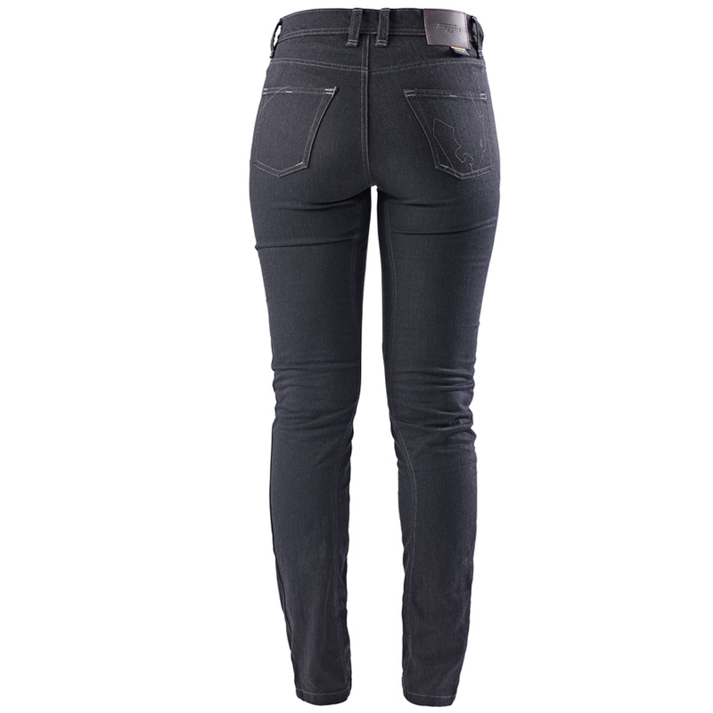 Ženske motoristične kavbojke Furygan Nikita X Kevlar® Mom Fit temno sive