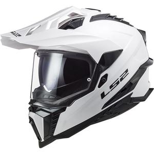Enduro motoristična čelada LS2 MX701 C Explorer Solid white