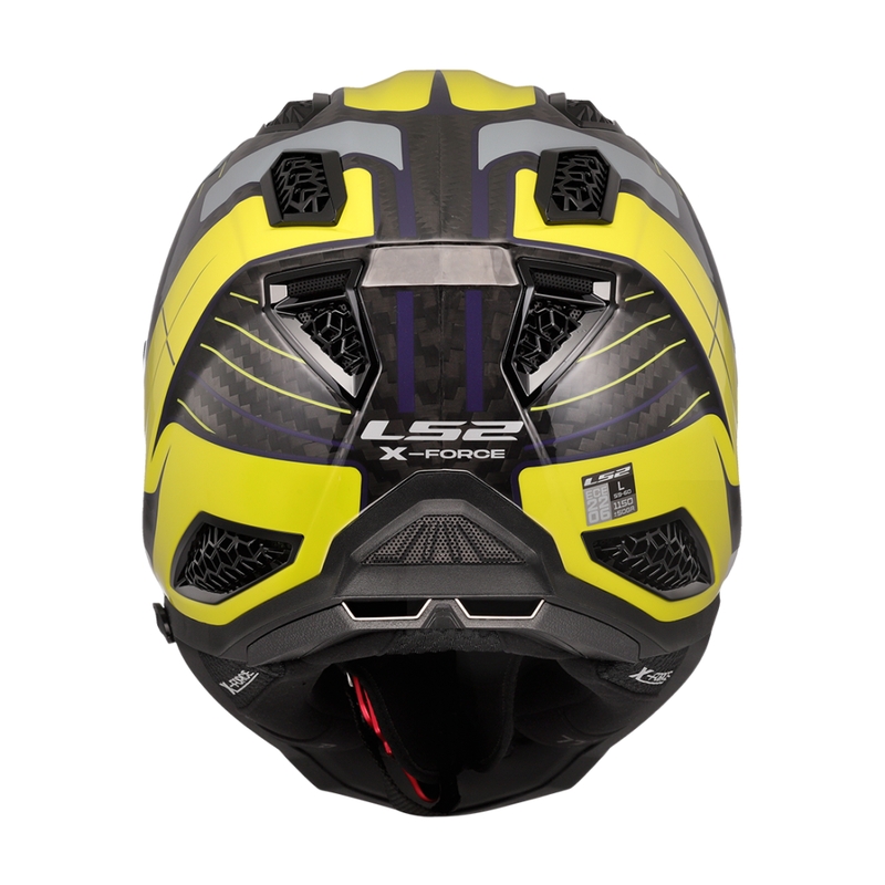 Motokros čelada LS2 MX703 X-Force Galuo sivo-fluo rumena