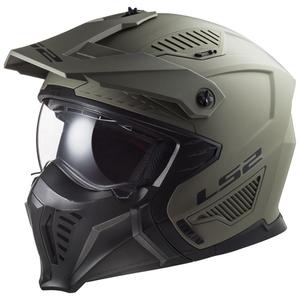 Motoristična čelada LS2 OF606 Drifter Solid mat peščena
