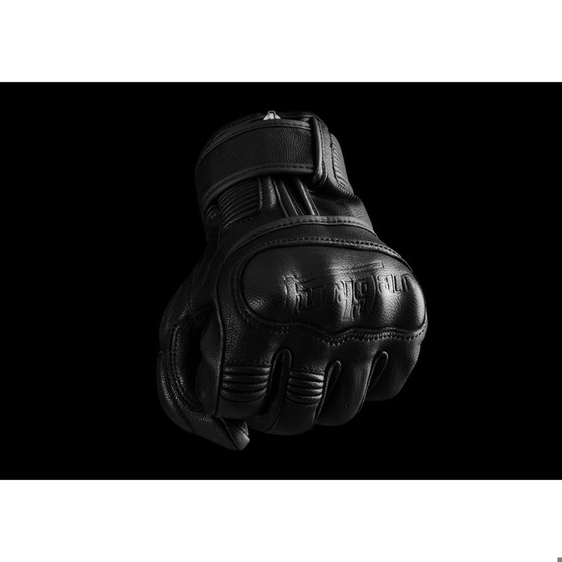 Črne motoristične rokavice Furygan James D3O® Evo