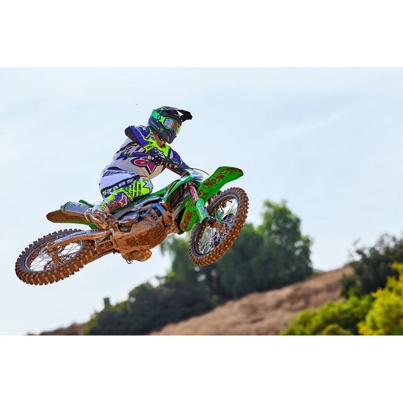 Alpinestars Supertech SX motokros majica omejena serija Dirt Studios bela-vijolična-roza-fluo rumena