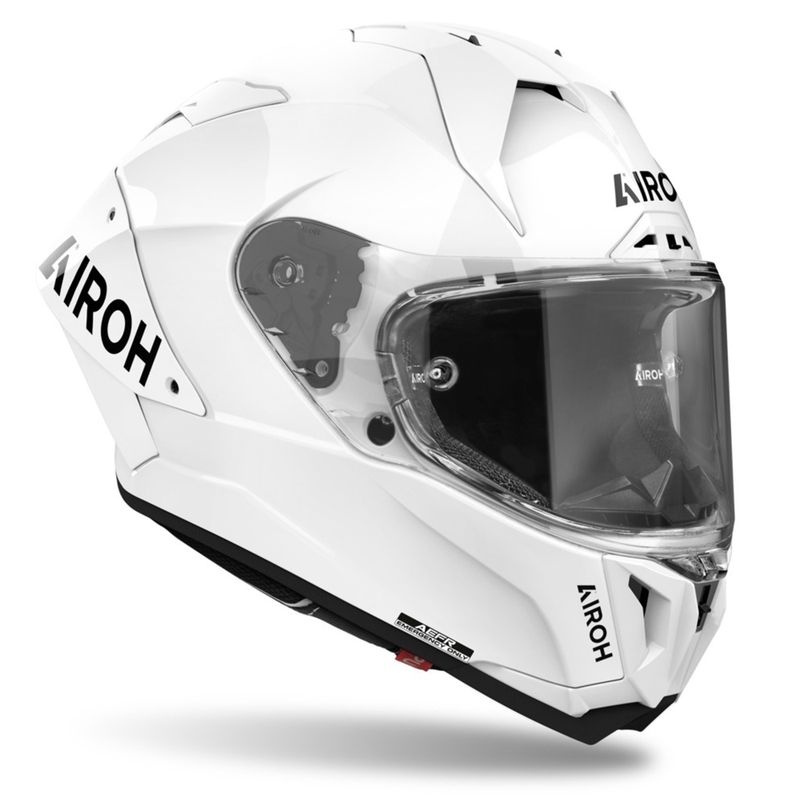 Airoh GP800 FIM Carbon polna motoristična čelada bela