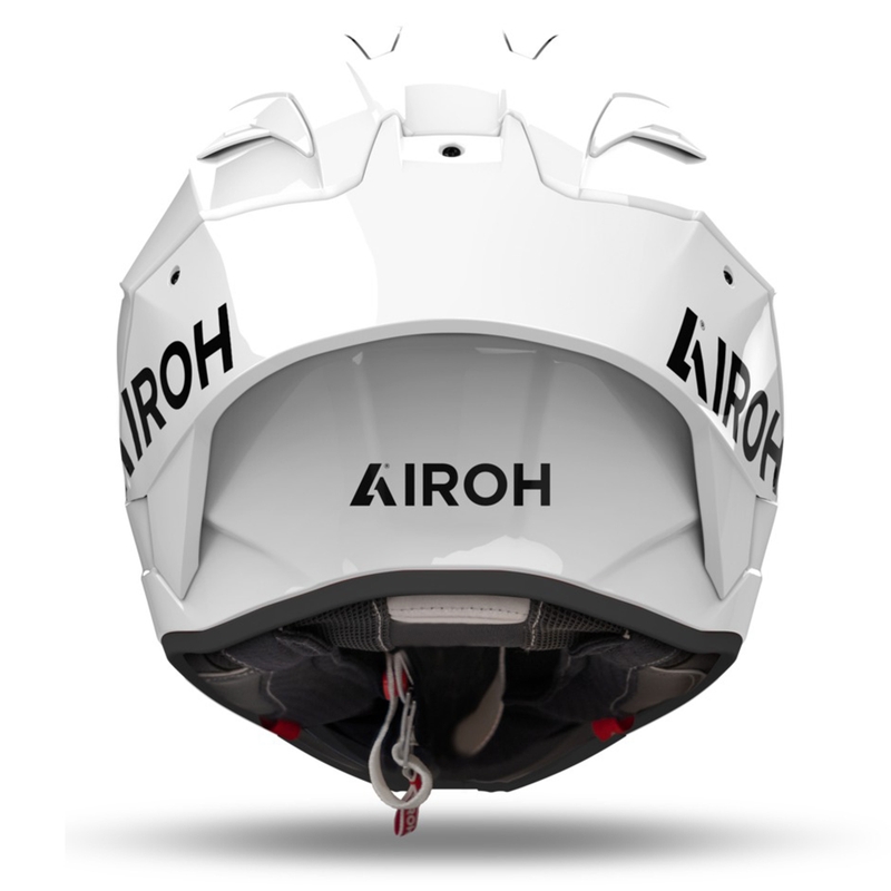Airoh GP800 FIM Carbon polna motoristična čelada bela