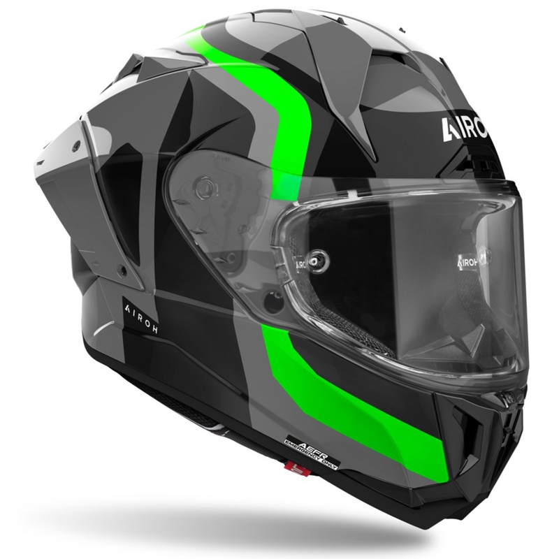 Airoh GP800 Competition full-face motoristična čelada fluo zelena